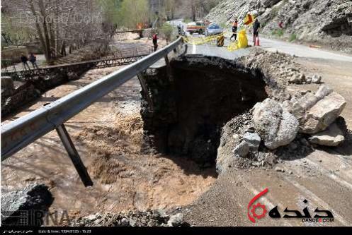 سیل جاده چالوس-4