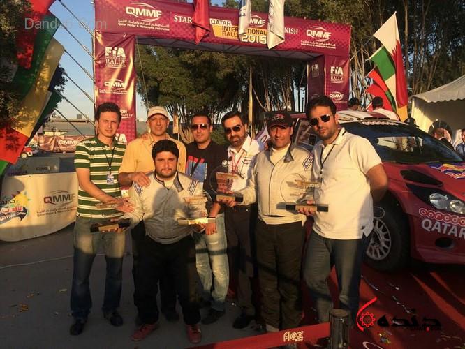 درخشش تیم ایران در رالی قطر