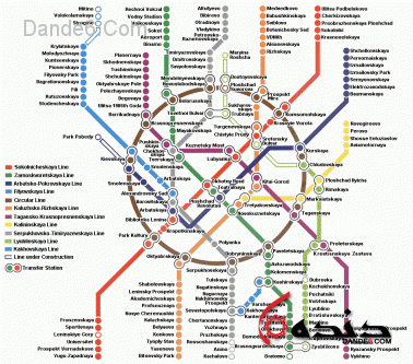 نقشه-مترو-مسکو