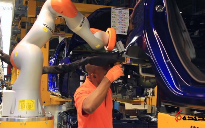 ربات های خودروساز جدید فورد،دست در دست انسانها!