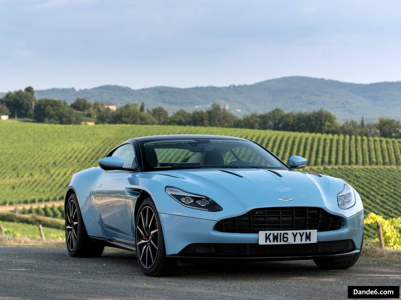 2017 Aston Martin DB11 Frosted Glass Blue
