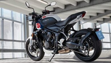 معرفی موتورسیکلت سفارشی تریومف ترایدنت تریپل 2025