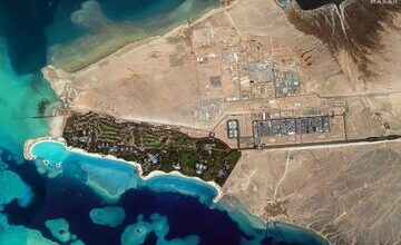 پیشرفت خیره‌کننده پروژه بن‌سلمان در عکس‌های ماهواره‌ای