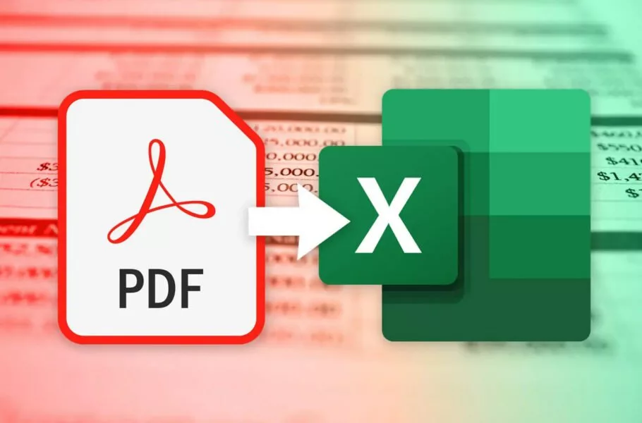 تبدیل فایل‌های PDF به اکسل