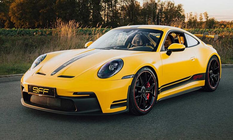 پورشه 911 GT3 با تیونینگ 9FF