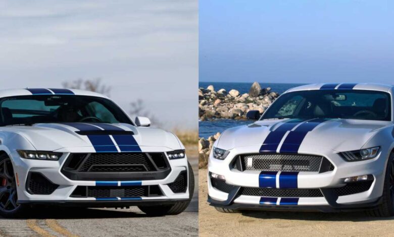 مقایسه نسل جدید و قدیم موستانگ شلبی GT350